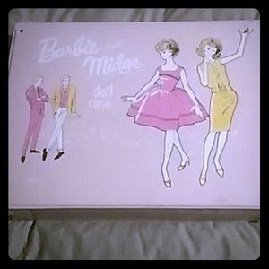 Barbie and midge doll  case original